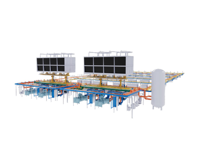 室內預制化<br>集成冷站AIS